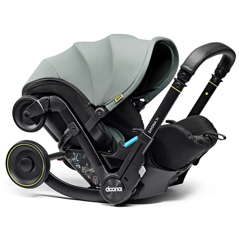 Doona X Infant Car Seat & Latch Base, Dusty Sage Image 2