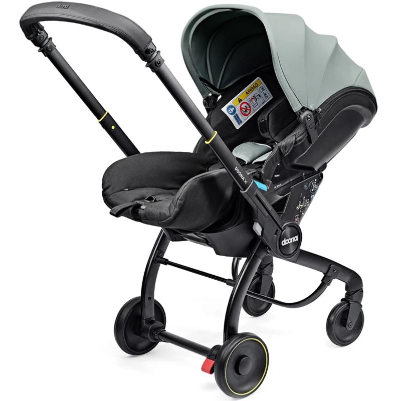 Doona X Infant Car Seat & Latch Base, Dusty Sage Image 4
