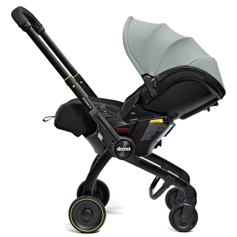 Doona X Infant Car Seat & Latch Base, Dusty Sage Image 4