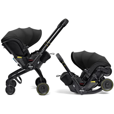 Doona X Infant Car Seat & Latch Base, Nitro Black Image 1