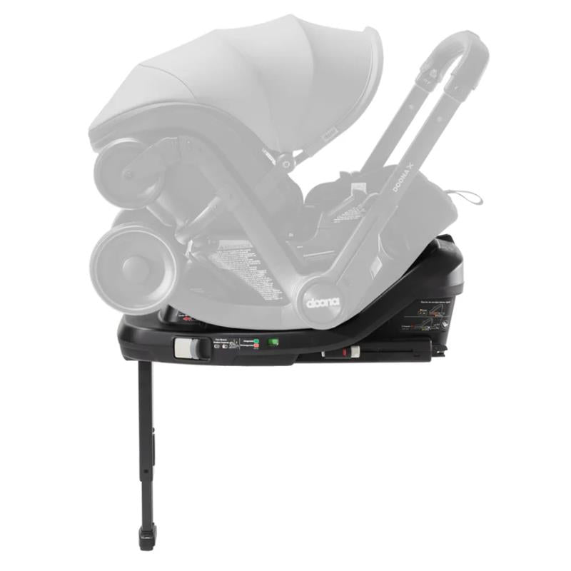 Doona X Infant Car Seat & Latch Base, Nitro Black Image 5