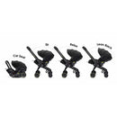 Doona X Infant Car Seat & Latch Base, Nitro Black Image 6