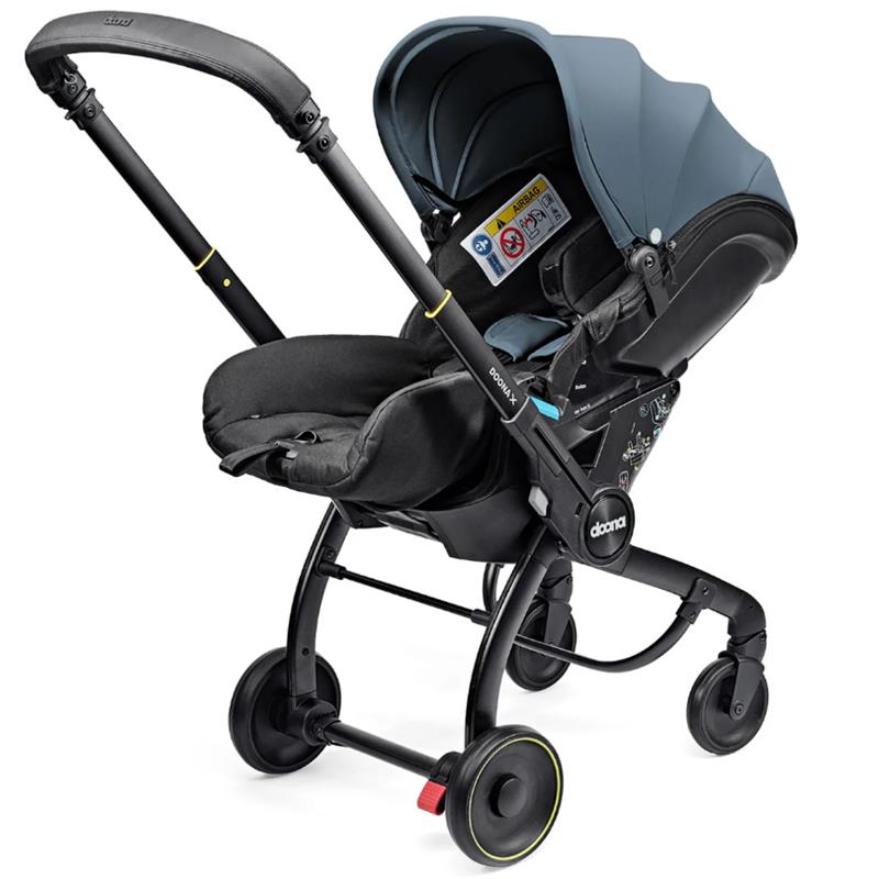 Doona X Infant Car Seat & Latch Base, Ocean Blue Image 3