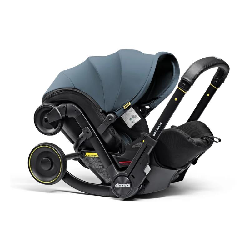 Doona X Infant Car Seat & Latch Base, Ocean Blue Image 4
