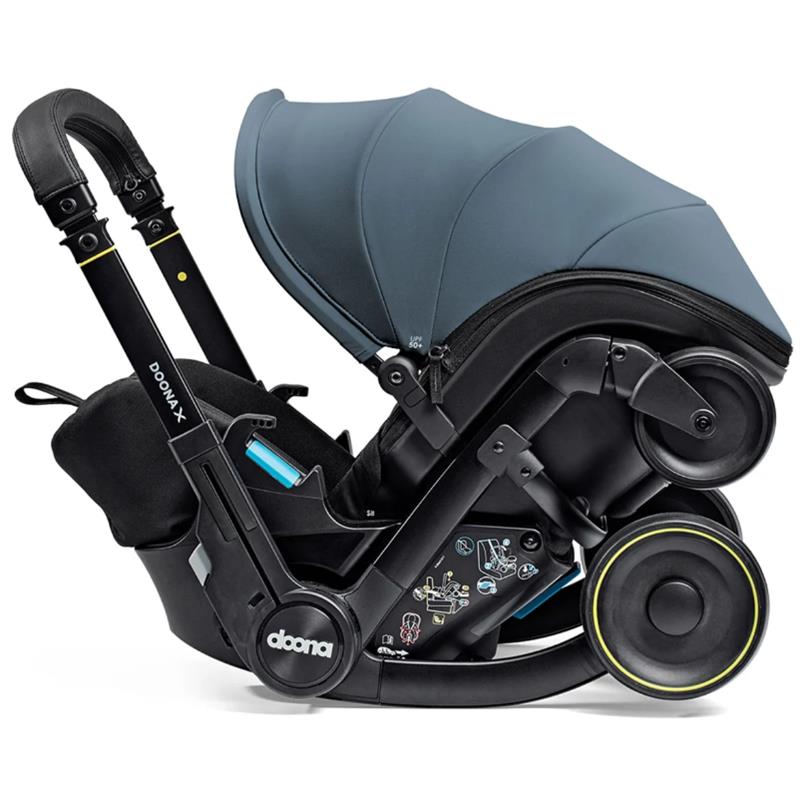 Doona X Infant Car Seat & Latch Base, Ocean Blue Image 5