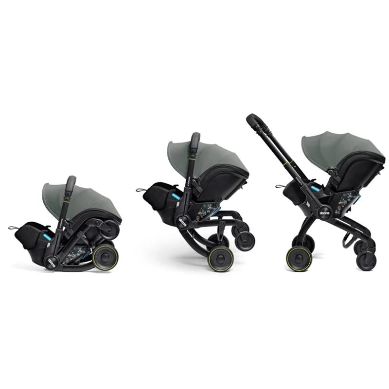 Doona X Infant Car Seat & Latch Base, Slate Green Image 5