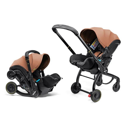 Doona X Infant Car Seat & Latch Base, Terracotta Image 1