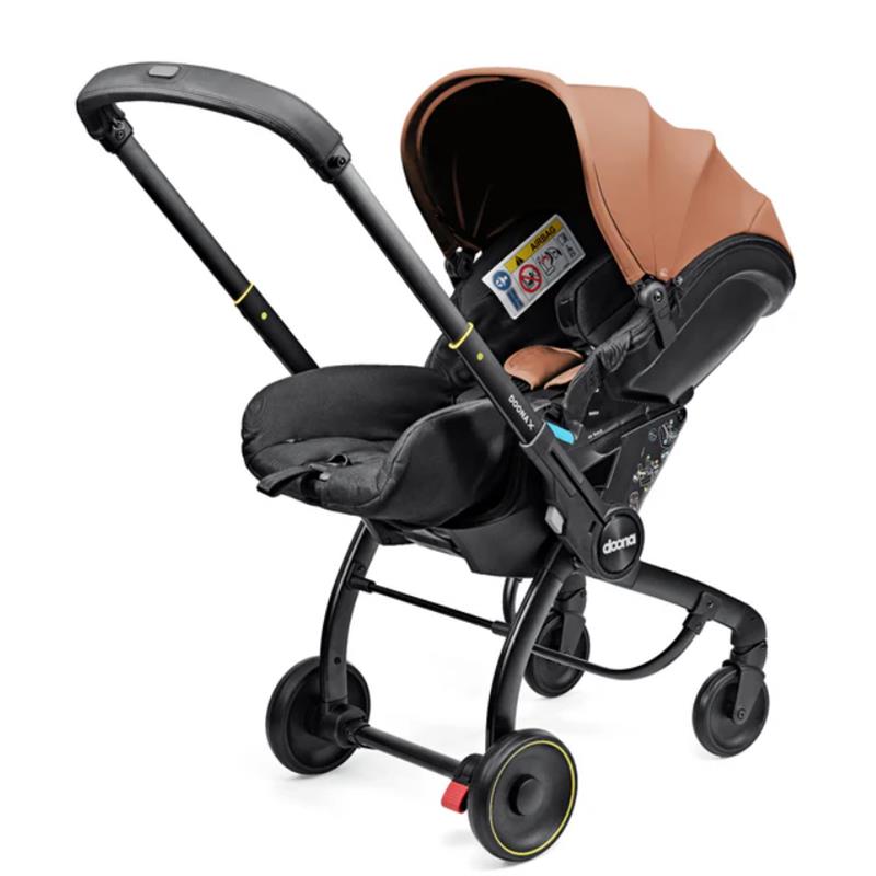 Doona X Infant Car Seat & Latch Base, Terracotta Image 3