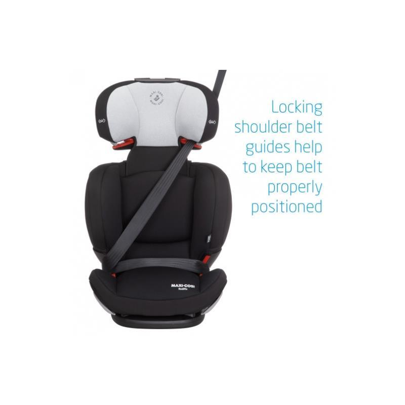 Maxi-Cosi - RodiFix Booster Car Seat, Essential Black Image 3