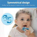 Dr. Brown 3Pk Advantage One-Piece Pacifiers, Stage 1, Blue Image 5