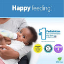 Dr. Brown 3Pk Anti-Colic Options+ Narrow Baby Bottle with Level 1 Slow Flow Nipple & HappyPaci Pacifier 8oz/250ml Image 3