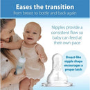 Dr. Brown 3Pk Anti-Colic Options+ Narrow Baby Bottle with Level 1 Slow Flow Nipple & HappyPaci Pacifier 8oz/250ml Image 6