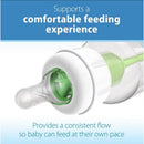 Dr. Brown 3Pk Anti-Colic Options+ Narrow Baby Bottle with Level 1 Slow Flow Nipple & HappyPaci Pacifier 8oz/250ml Image 8