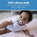 Dr. Brown 4Pk Advantage Glow-in-the-Dark Baby Pacifier, Stage 2, The Dark Purple Nature Image 5