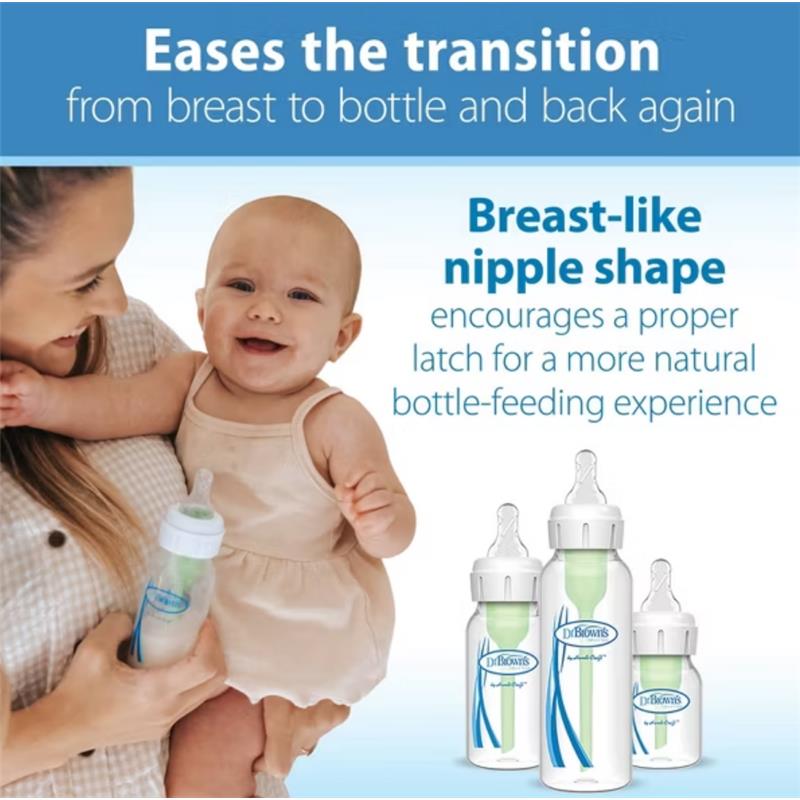 Dr. Brown 6Pk Level 3 Narrow Baby Bottle Silicone Nipples 6M+, Medium-Fast Flow Image 4