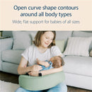 Dr. Brown Feeding & Nursing Lap Support Pillow, Storm Green Image 4