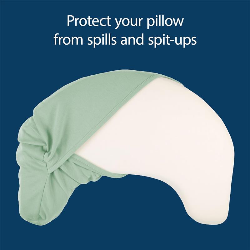 Dr. Brown Lap Support Pillow Cover, Storm Green Image 7