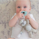 Dr. Brown - Lovey Pacifier & Teether Holder with HappyPaci Silicone Pacifier, Sloth Image 4