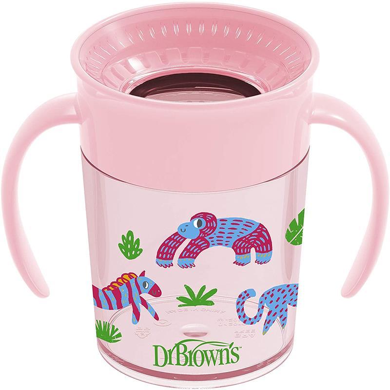 Dr. Brown - Milestones Polypropylene Cheers360 Cup, Pink Image 9