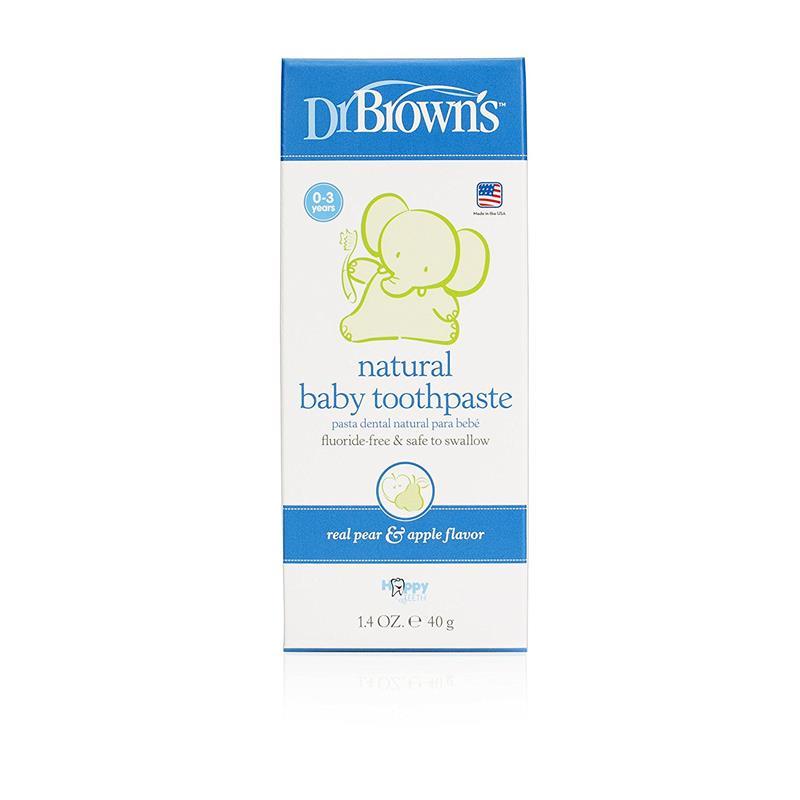 Dr. Brown Natural Flow Happy Teeth Fluoride-Free Toothpaste Image 2