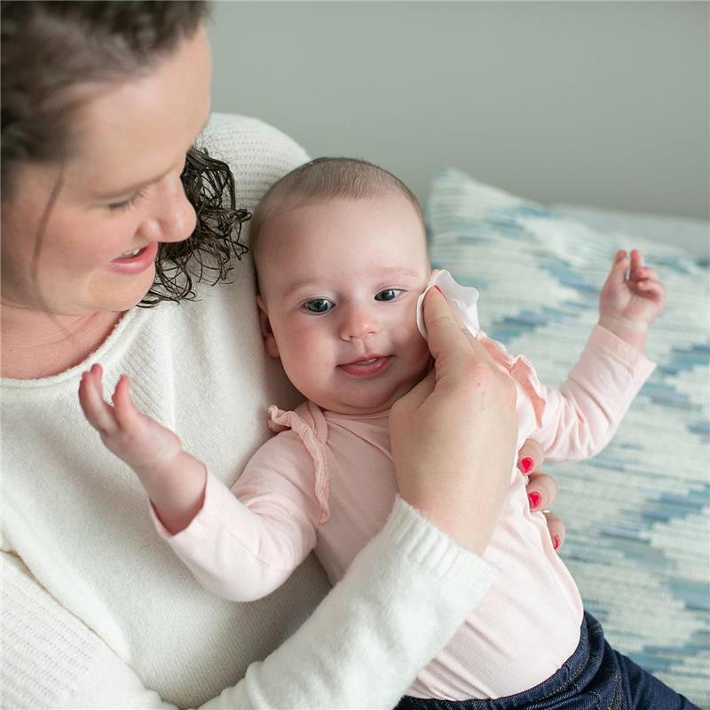 Dr. Brown - 30Ct Nose & Face Healthy Wipes, Safe Cleaning & Moisturizing For Babies & Toddlers, Hypoallergenic For Sensitive Skin Image 7