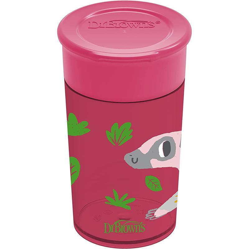 Dr. Brown - Red Milestones Cheers360 Training Sippy Cup Image 1