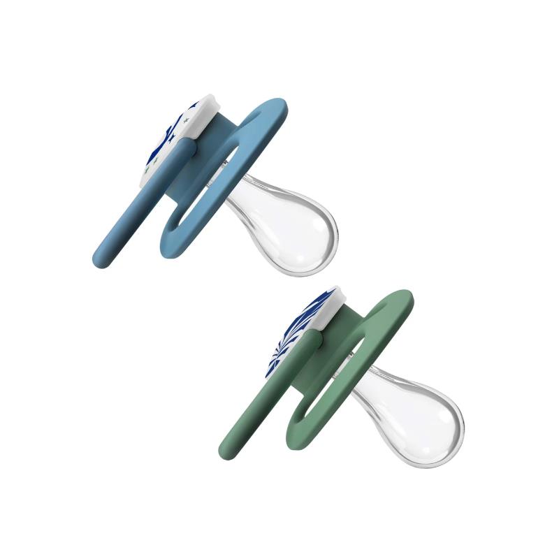 Dr. Brown’s Advantage Pacifiers, Stage 2, Glow In The Dark, Blue, 2-Pack Image 4