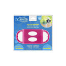 Dr. Brown's 100% Silicone Standard-Neck Baby Bottle Handle, Pink Image 2