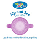 Dr. Brown's 2Pk Milestones Straw to 360 Convertible Toddler Training Cup Set with Interchangeable Silicone Straw and 360 Degree Cup Lids, Pink Cora Image 5