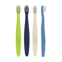 Dr. Brown's 4Pk Infant-to-Toddler Toothbrush Set, Green/Dark Blue/Ecru/Blue Image 2