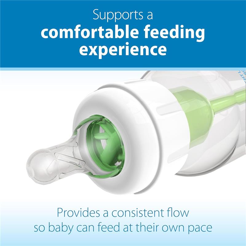Dr. Brown's 6Pk Natural Flow Level 3 Narrow Baby Bottle Nipple, Medium-Fast Flow, 6M+ Image 6
