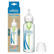 Dr. Brown's - 8Oz Options+ Glass Narrow Baby Bottle, 1Pk Image 1