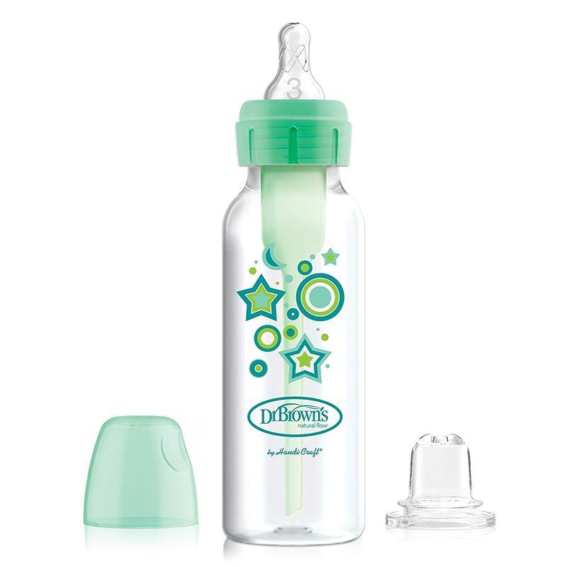 Dr. Brown's - 8 Oz Options+ Pp Narrow Bottle To Sippy, Green Image 4