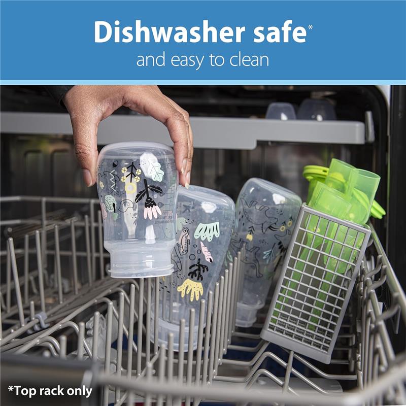 Dr. Brown's - 9Oz/270Ml Options+ Wide-Neck Designer Bottles, Ocean Designs, 2-Pack Image 4