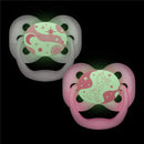 Dr. Brown's Advantage Pacifiers, Stage 1, Glow In The Dark, Pink, 2-Pack Image 11