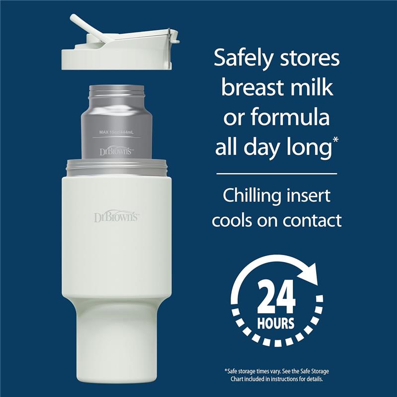 Dr. Brown's Breast Milk and Formula Chiller, 20 oz/590 mL Image 9
