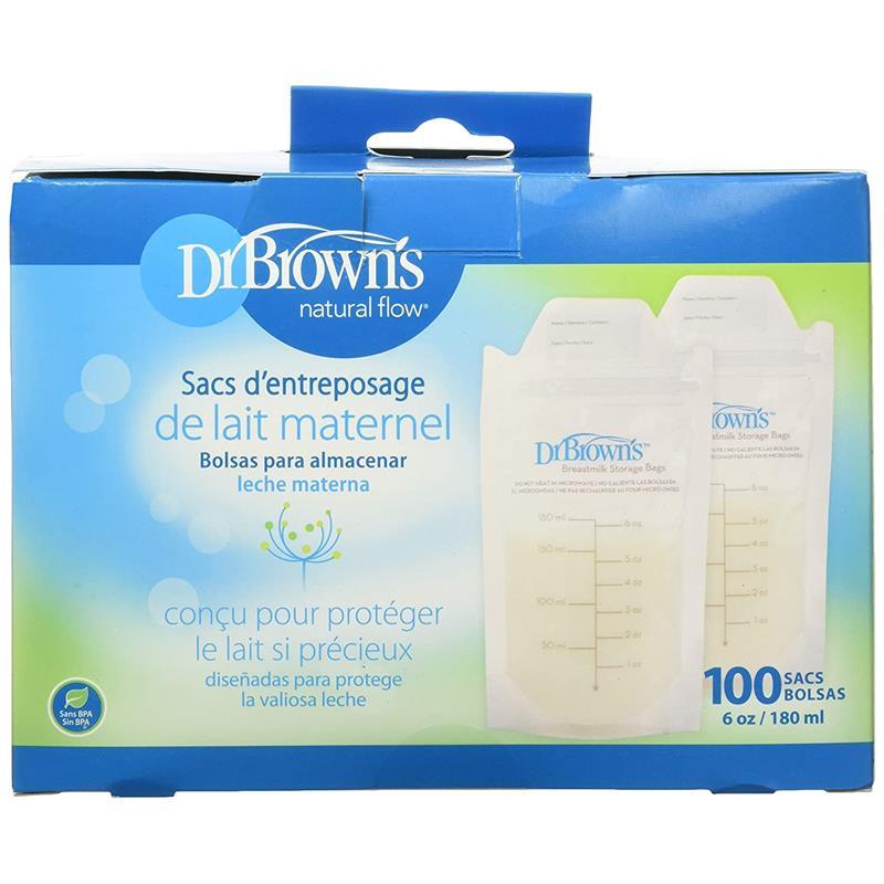 Dr. Brown's Breastmilk Storage Bags 100 Piece Image 4