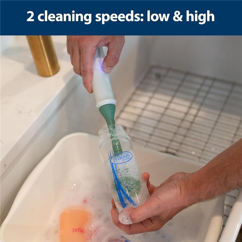 Dr. Brown's Electric Silicone Bottle Brush Set Image 4