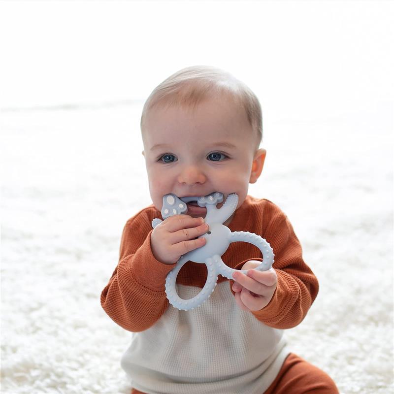 Dr. Brown's - Flexees Bunny Silicone Teether, Blue Image 5