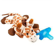 Dr. Brown's Giraffe Lovey With Blue One-Piece Pacifier Image 2