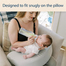 Dr. Brown's Lap Support Pillow Cover, Light Gray Image 4