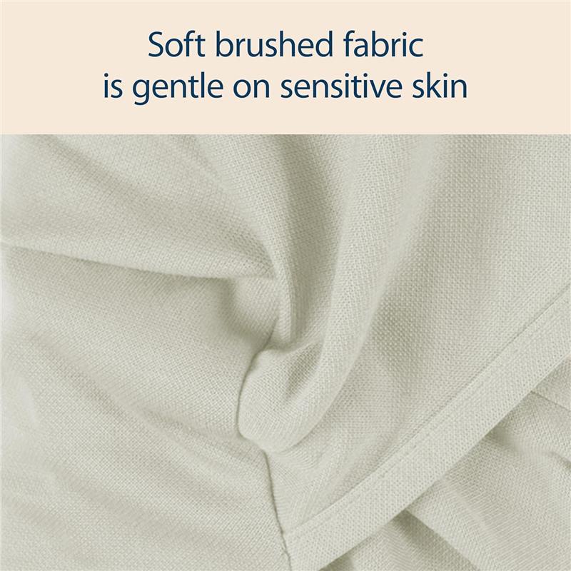 Dr. Brown's Lap Support Pillow Cover, Light Gray Image 5