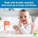 Dr. Brown's Milestones Baby's First Straw Cup 9oz/270Ml, Coral Image 6