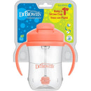 Dr. Brown's Milestones Baby's First Straw Cup 9oz/270Ml, Coral Image 9