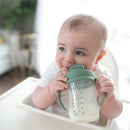 Dr. Brown's Milestones Baby's First Straw Cup 9oz/270Ml, Olive Green Image 7