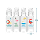 Dr. Brown's Milestones Narrow Sippy Bottle, 100% Silicone Soft Sippy Spout, 8oz/250mL, 6M+, Flamingo Image 5