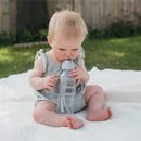 Dr. Brown's - Narrow Sippy Straw Bottles W/ Silicone Handles, Gray Image 3