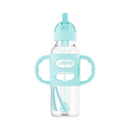 Dr. Brown's - Narrow Sippy Straw Bottles W/ Silicone Handles, Green Image 2