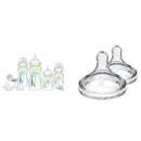 Dr. Brown's Natural Flow® Anti-Colic Options+™ Wide-Neck Bottle Essentials Gift Set & Natural Flow Level 2 Image 2