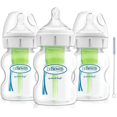 Dr. Brown's - 5Oz 3Pk Options+ Wide-Neck Bottles Image 1
